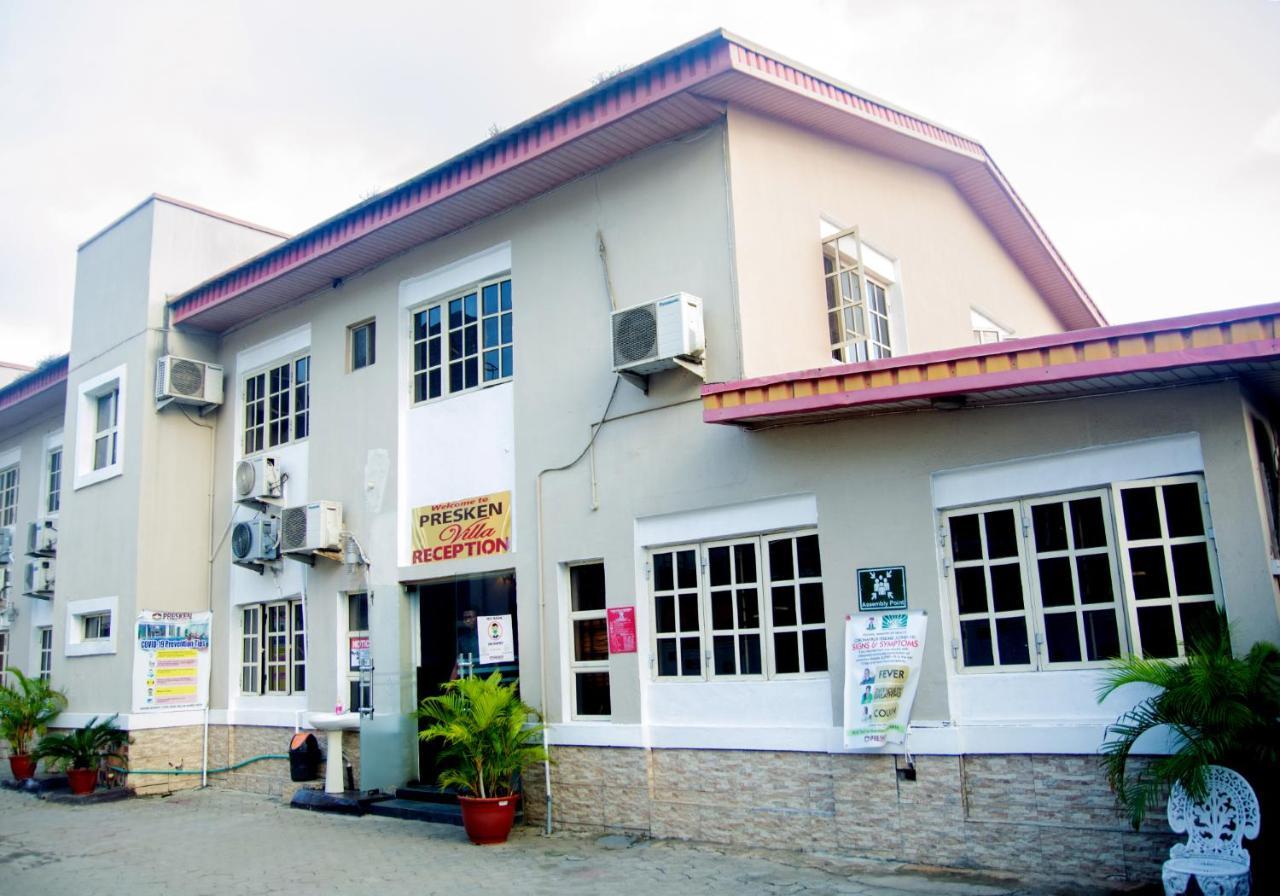 Presken Hotel @Villa Ikeja Bagian luar foto