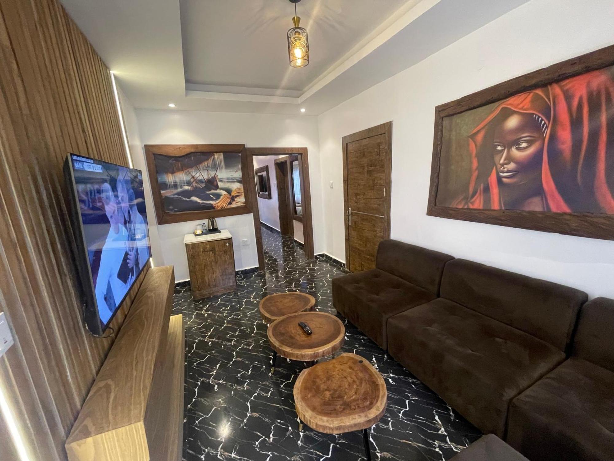 Presken Hotel @Villa Ikeja Bagian luar foto